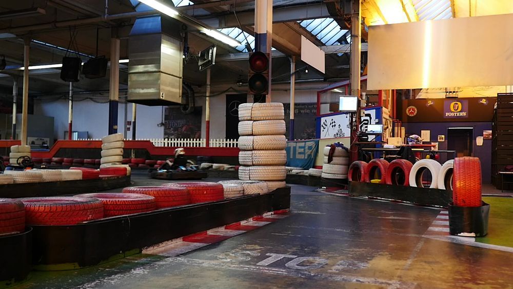 Kartsport in Neckartenzlingen im Landkreis Esslingen  Unsere Strecke